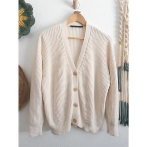 Jenni Kayne Cotton Cocoon Cardigan Small